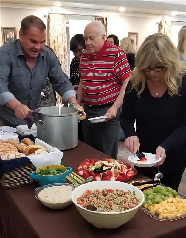 We’re always ready for a Pot Luck!
