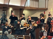 Our community partner, A String Fort Smith, is housed at St Barts. Here they perform a recital in the sanctuary