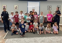 Fun with Pawcifer Fuzz and the summer school kiddos
